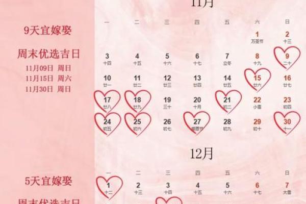 2025年结婚吉日 2025年结婚吉日
