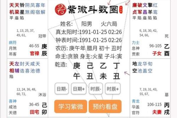 2025年2月25日丑时女命紫微斗数全解盘 2025年2月25日丑时女命紫微斗数全解盘