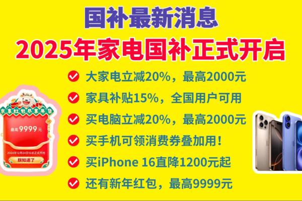 2025年国补最新通知今天最新消息 2025年国补最新通知今天最新消息