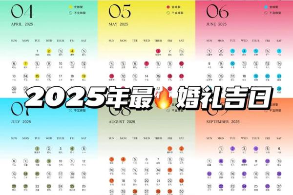 2025年结婚吉日一览表(最新版)(2025年几月结婚最好的时间) 2025年结婚吉日一览表(最新版)(2025年几月结婚最好的时间)