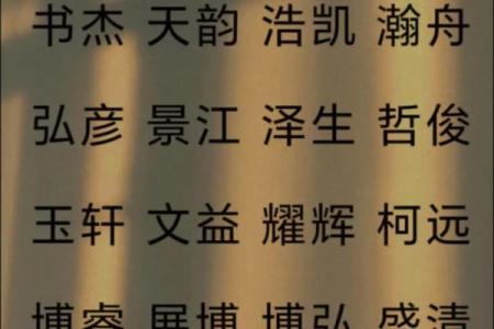 2019年3月23号未时出生的男孩如何起名姓名