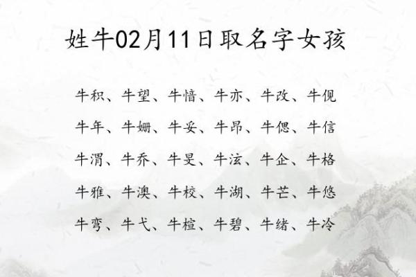 晚上出生的属牛男孩取名技巧大全姓名