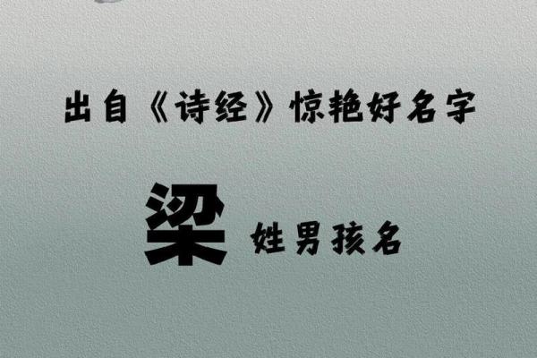 梁姓男孩名字大全-梁姓男孩起名字大全-梁姓名字大全姓名