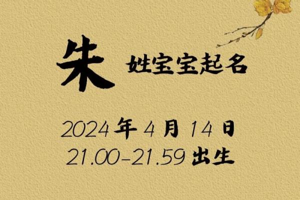 2019年4月24号丑时出生的男孩如何起名姓名