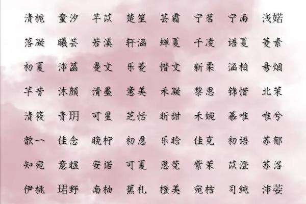 2021年夏至出生的缺火女孩名字推荐,取名宜用字姓名