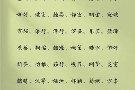 女孩起名常用字-姓名学-华易算命网姓名
