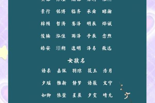 申时出生的属兔男孩适合取什么样的名字姓名