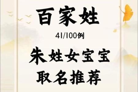 有寓意的朱姓宝宝名字推荐，好听易记姓名